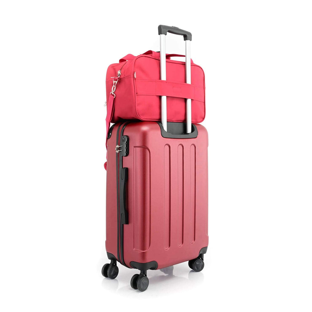 BONTOUR "AIR" Reisetasche, Ryanair/Wizzair Kabinentasche, Rot