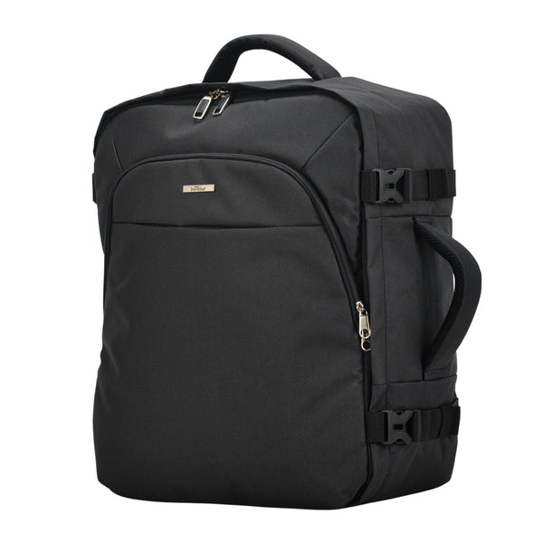 BONTOUR EasyJet Handgepäck Reiserucksack,Schwarz