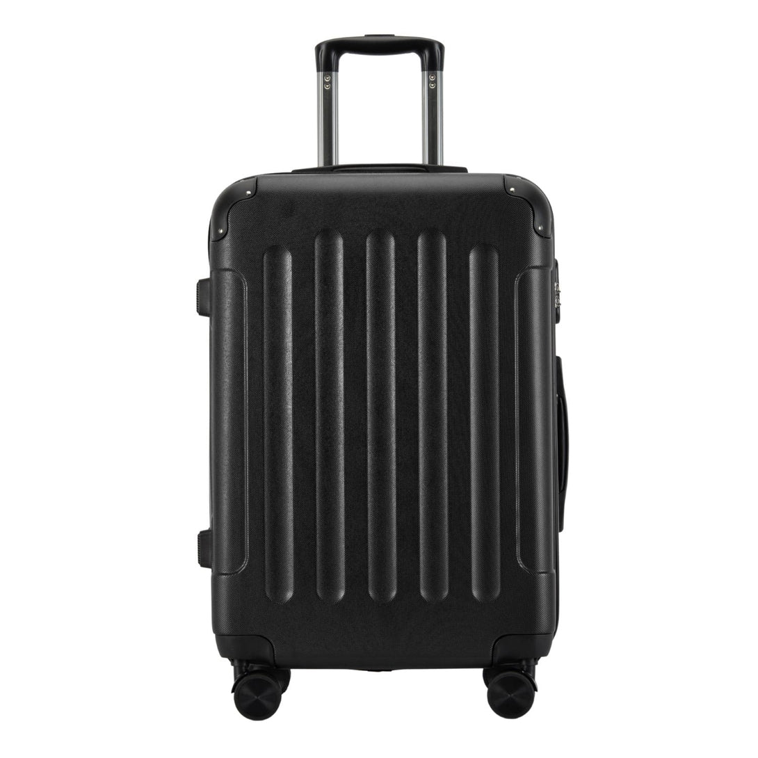 BONTOUR "VERTICAL" Großes Koffer mit 4 Rollen, Schwarz