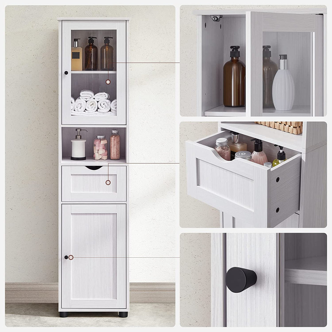 Badezimmerschrank, Badschrank, weiss