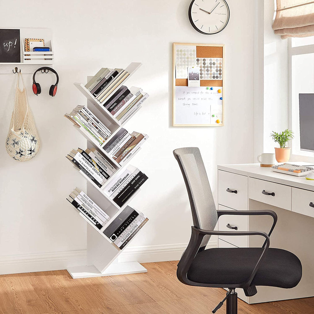 Bücherregal, Standregal, Weiß