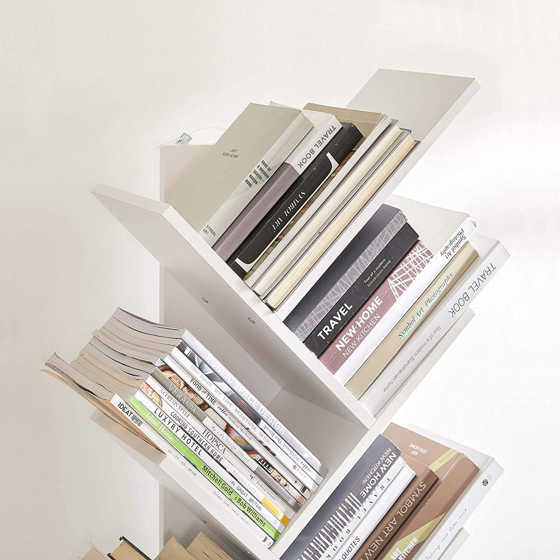 Bücherregal, Standregal, Weiß