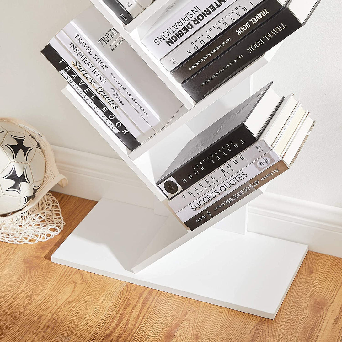 Bücherregal, Standregal, Weiß