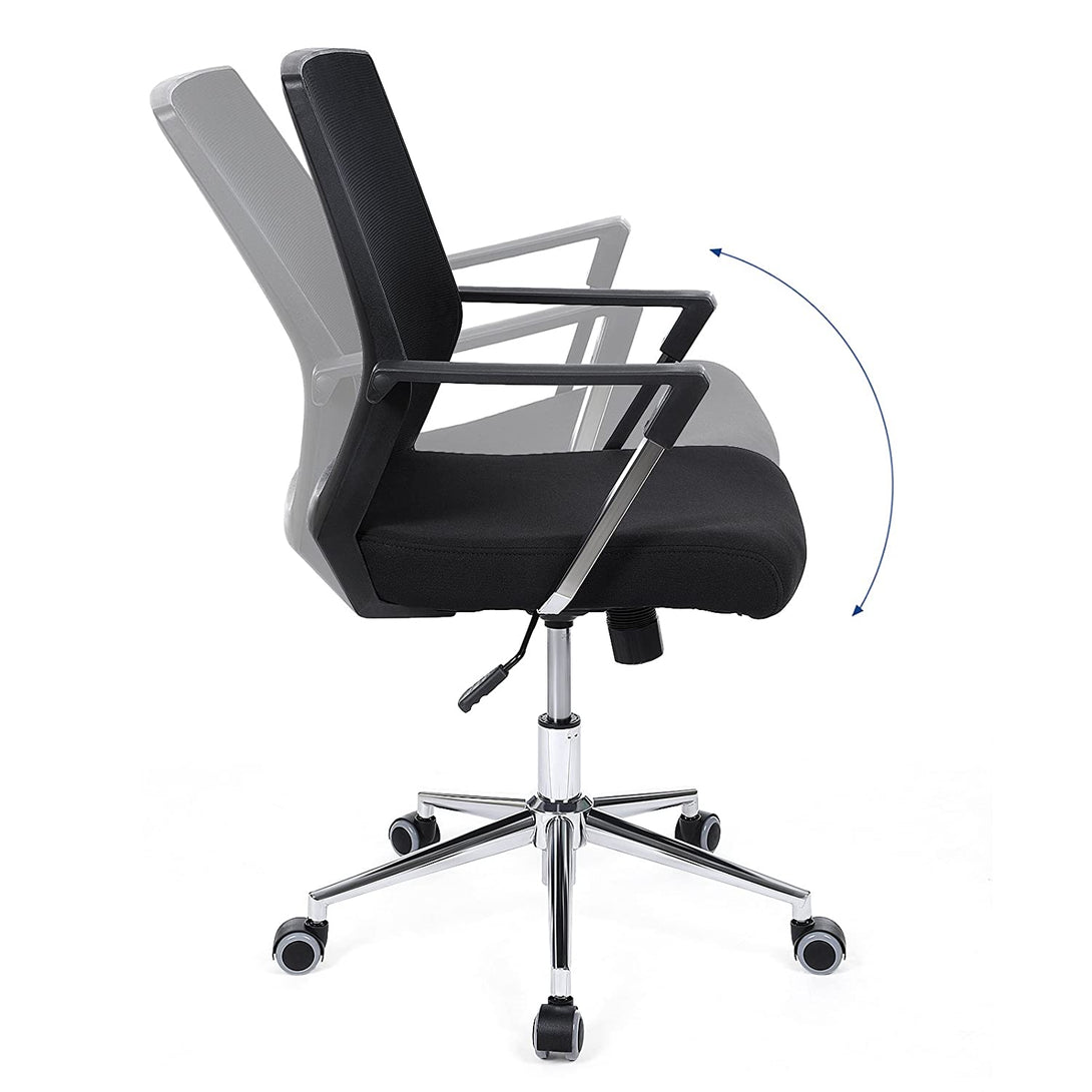 Bürostuhl, Bürodrehstuhl Netz, schwarz
